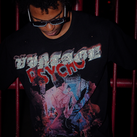 "PSYCHO" Vintage Chrome™ Tee